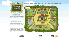 Desktop Screenshot of natureworldpetstore.co.uk